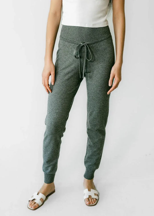 CHARLOTTE | High-Waisted Drawstring Sweatpants