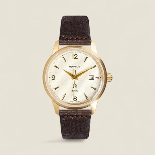 Initial N° 1 | GOLD - OFF-WHITE | 40 mm Watch