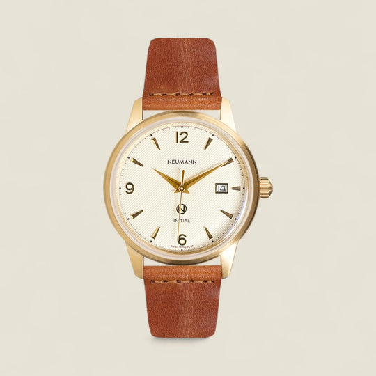 Initial N° 1 | GOLD - OFF-WHITE | 40 mm Watch