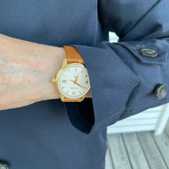 Initial N° 1 | GOLD - OFF-WHITE | 36 mm Watch