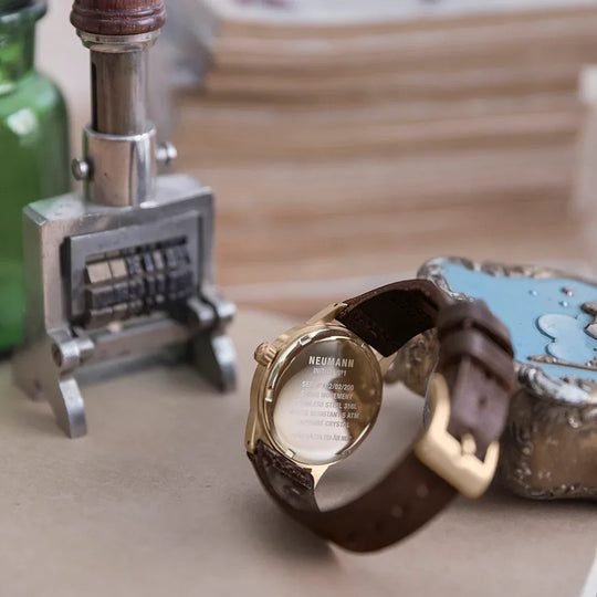 Initial N° 1 | GOLD - OFF-WHITE | 36 mm Watch