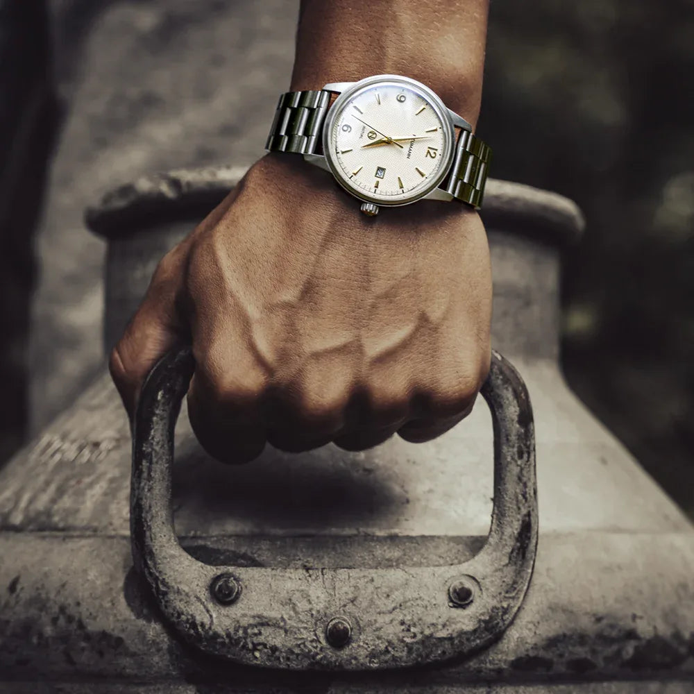 Initial N° 1 | STEEL - OFF-WHITE | 40 mm Watch