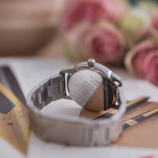 Initial N° 1 | STEEL - OFF-WHITE | 40 mm Watch