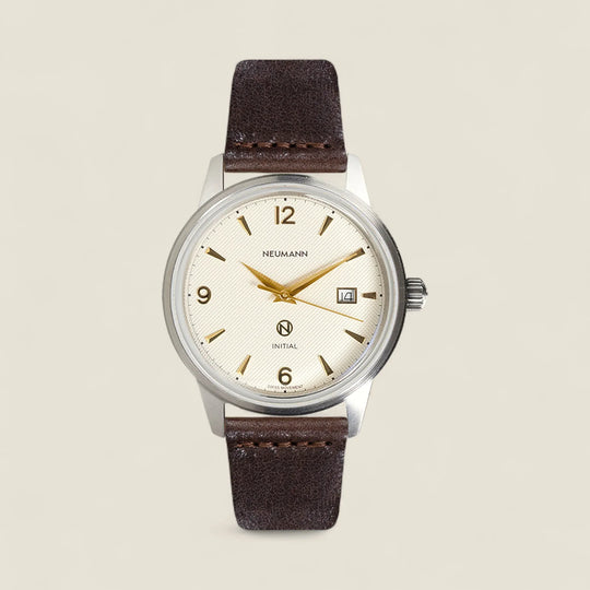 Initial N° 1 | STEEL - OFF-WHITE | 40 mm Watch