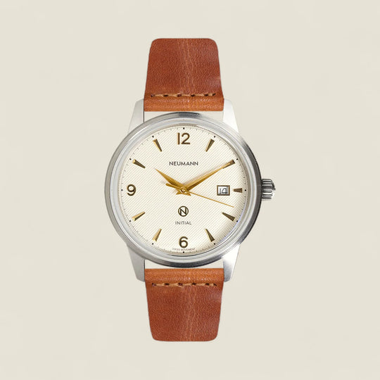 Initial N° 1 | STEEL - OFF-WHITE | 40 mm Watch