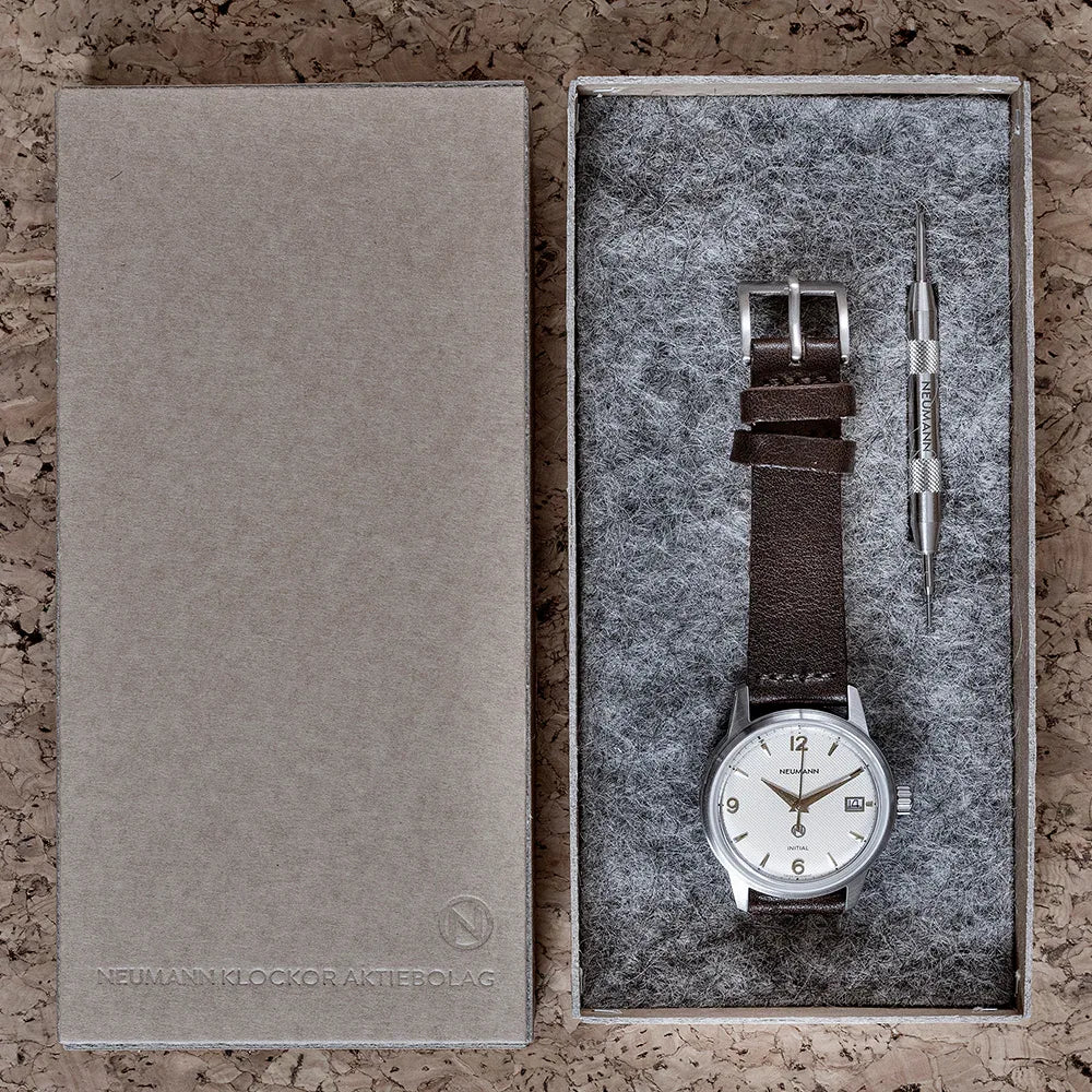 Initial N° 1 | STEEL - OFF-WHITE | 36 mm Watch