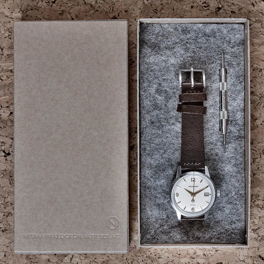 Initial N° 1 | STEEL - OFF-WHITE | 36 mm Watch