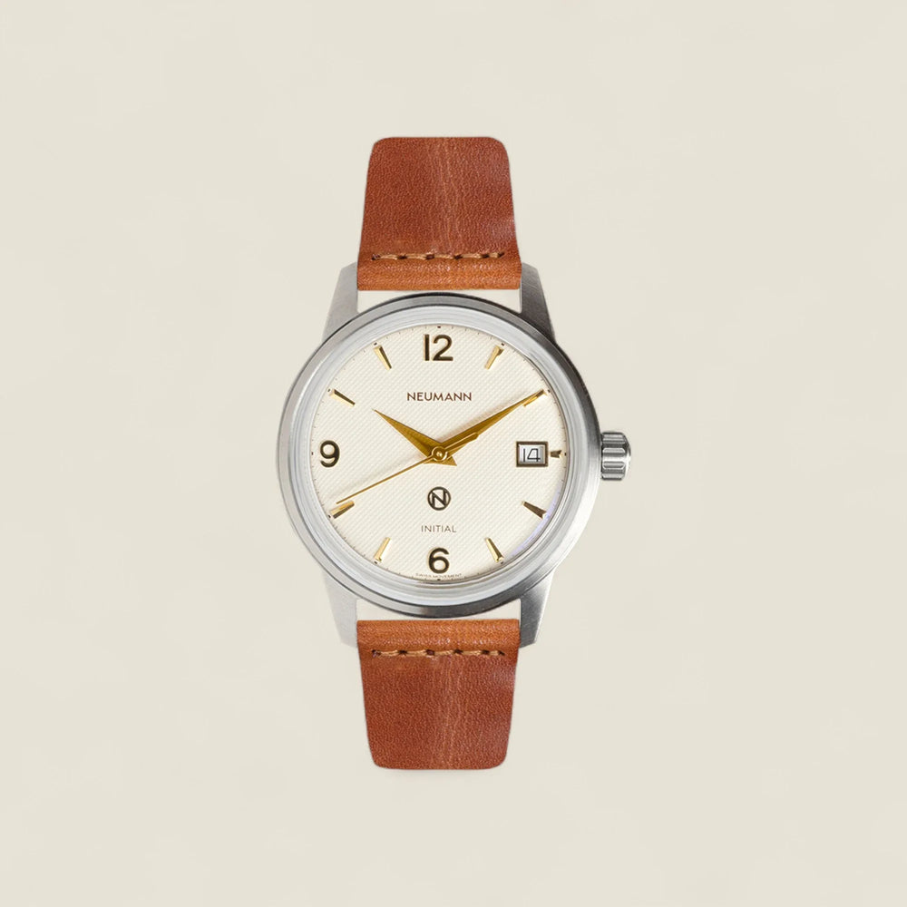 Initial N° 1 | STEEL - OFF-WHITE | 36 mm Watch
