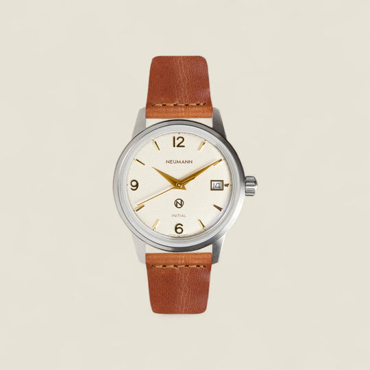 Initial N° 1 | STEEL - OFF-WHITE | 36 mm Watch