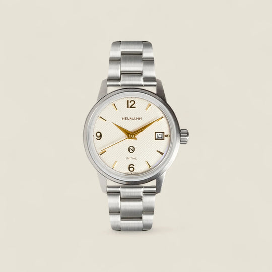 Initial N° 1 | STEEL - OFF-WHITE | 36 mm Watch