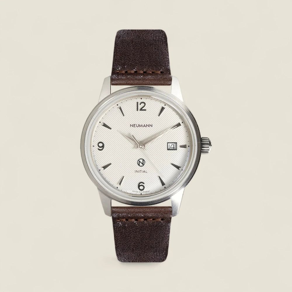 Initial N° 1 | STEEL - PEARL | 40 mm Watch