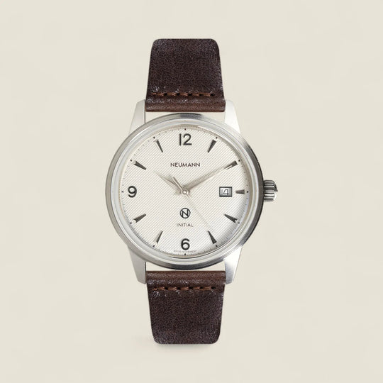 Initial N° 1 | STEEL - PEARL | 40 mm Watch