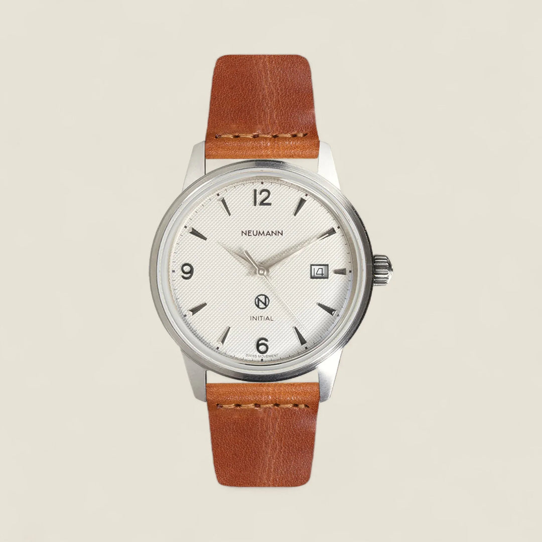 Initial N° 1 | STEEL - PEARL | 40 mm Watch