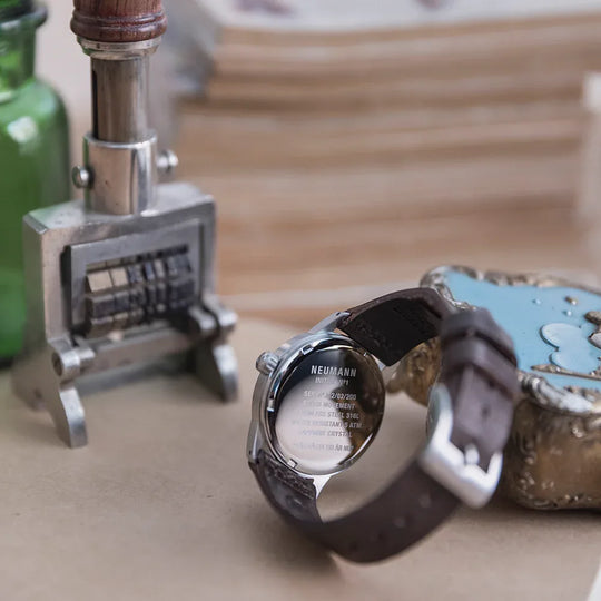 Initial N° 1 | STEEL - PEARL | 36 mm Watch