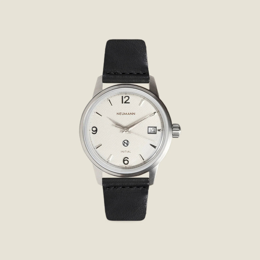 Initial N° 1 | STEEL - PEARL | 36 mm Watch