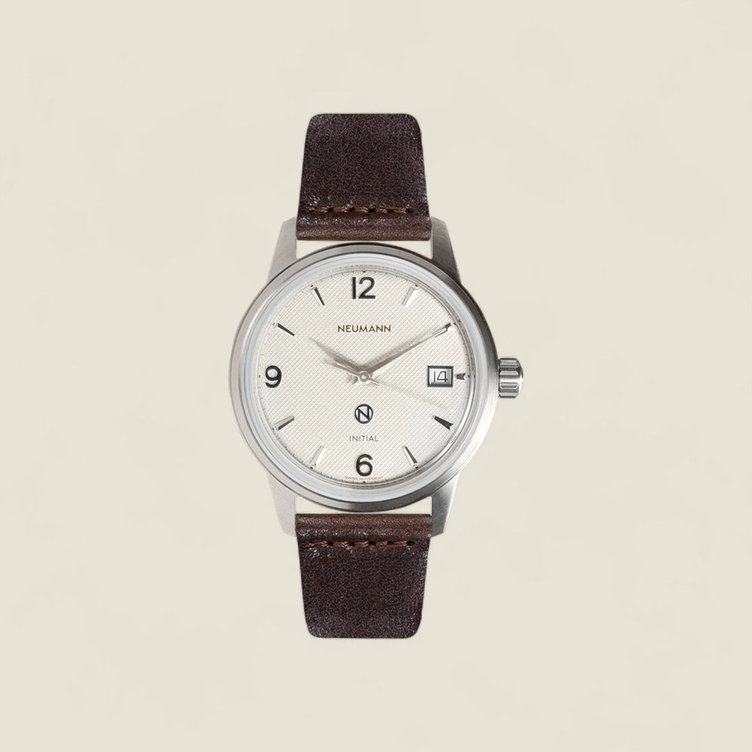 Initial N° 1 | STEEL - PEARL | 36 mm Watch