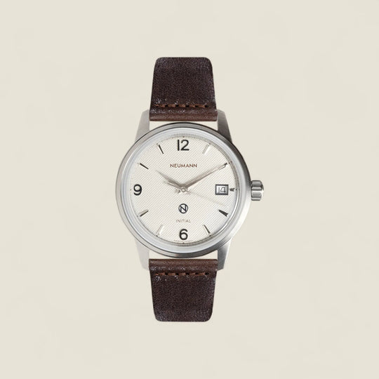 Initial N° 1 | STEEL - PEARL | 36 mm Watch