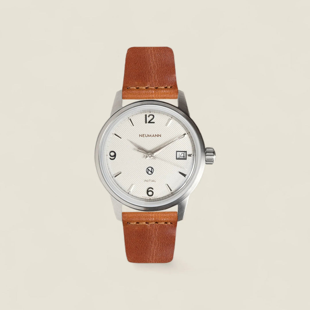 Initial N° 1 | STEEL - PEARL | 36 mm Watch