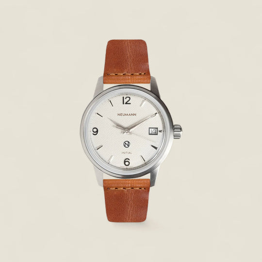 Initial N° 1 | STEEL - PEARL | 36 mm Watch