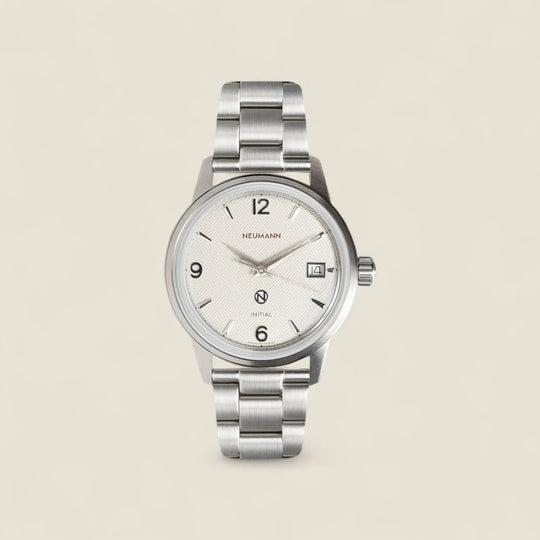 Initial N° 1 | STEEL - PEARL | 36 mm Watch