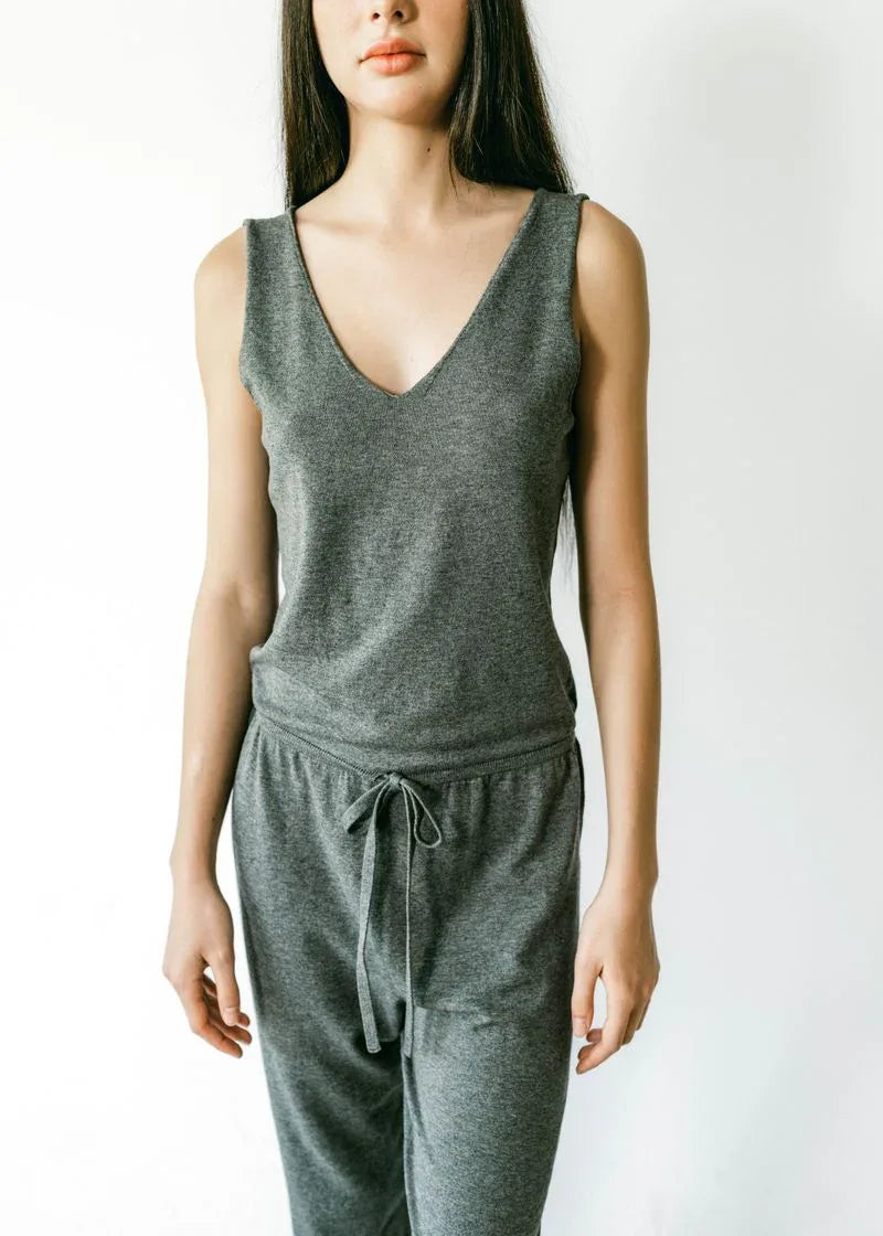 CARLI | Ecoviscose - Sleeveless Jumpsuit