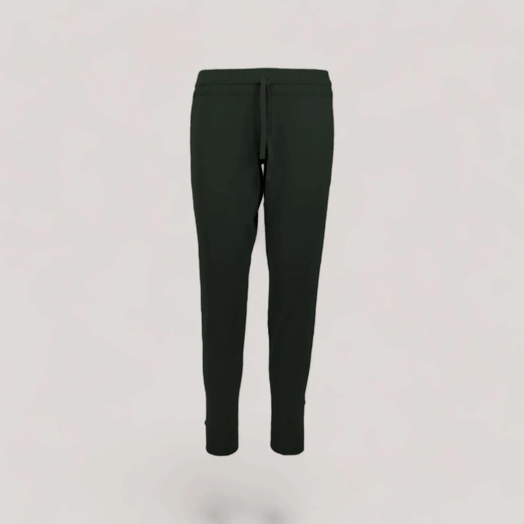 CHELSEA | Lounge Drawstring Joggers | COLOR: LODEN |3D Knitted by ALLTRUEIST