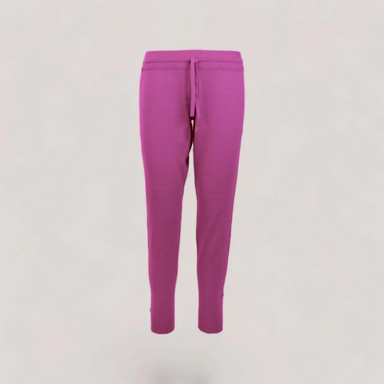 CHELSEA | Lounge Drawstring Joggers | COLOR: MAGENTA |3D Knitted by ALLTRUEIST