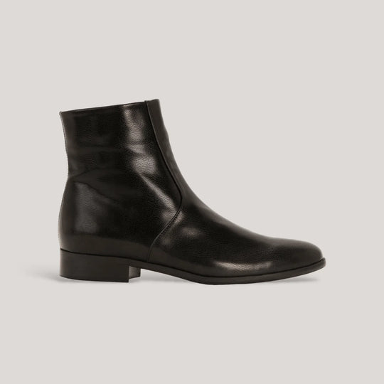 CHARLI | Black Ankle Boot | women&