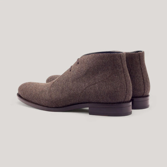 Chukka Boots - Brown - Flannel | Goodyear Welt