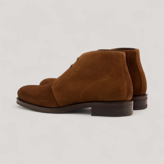 Chukka Boots - Brown - Luxe Suede | Goodyear Welt