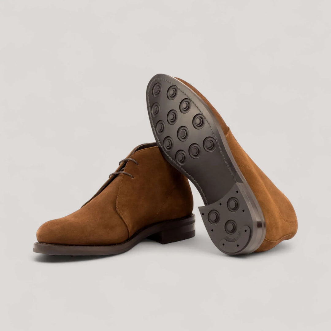 Chukka Boots - Brown - Luxe Suede | Goodyear Welt