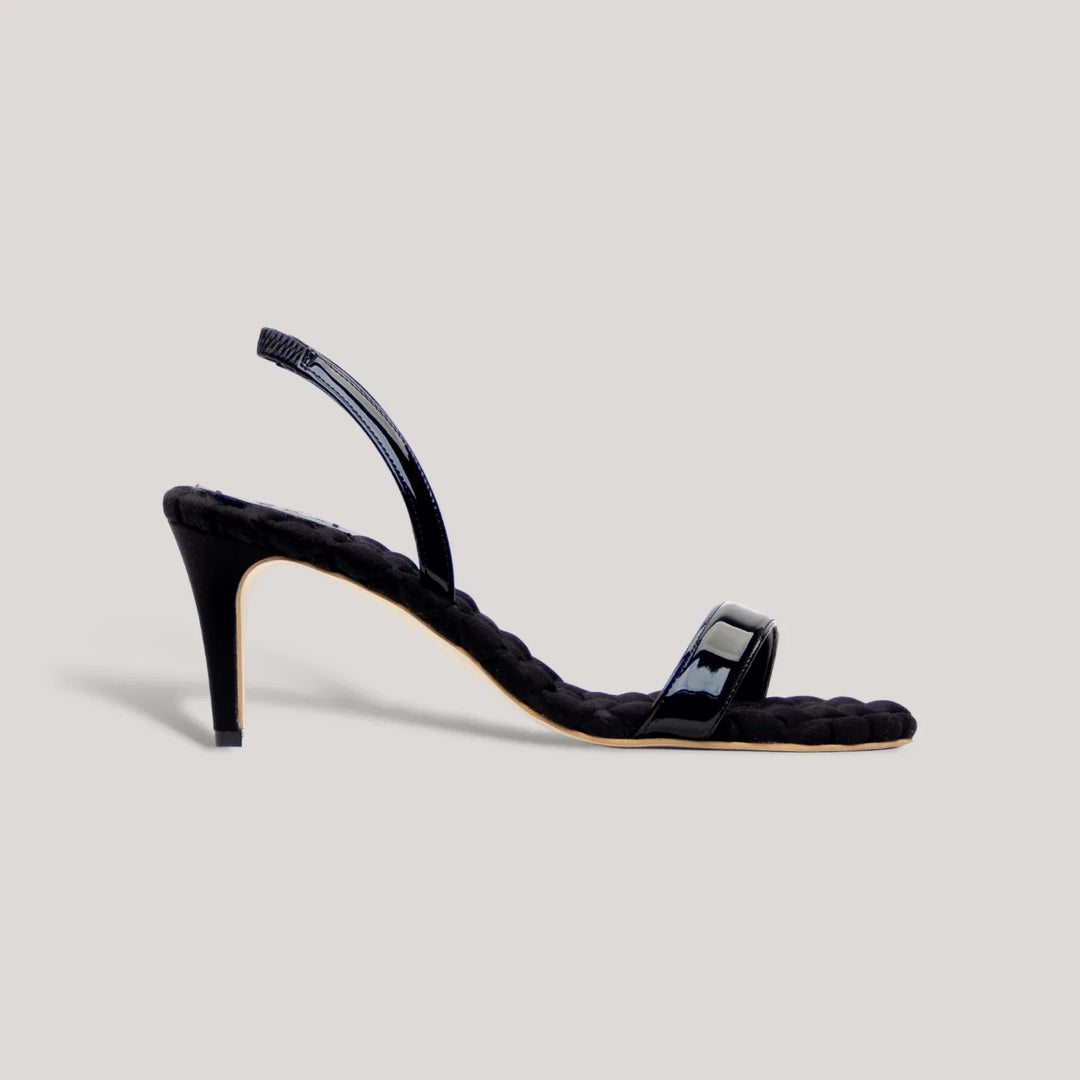 CLAUDIA | Black - Slingback Sandals | women's shoes | AERA | ALLTRUEIST