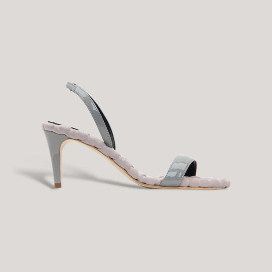 CLAUDIA | Grey - Slingback Sandals | women&