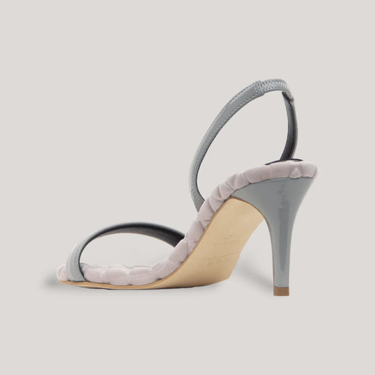 CLAUDIA | Grey - Slingback Sandals | women&