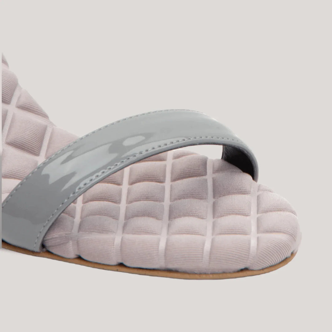 CLAUDIA | Grey - Slingback Sandals | women&