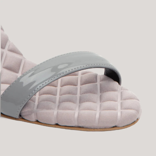 CLAUDIA | Grey - Slingback Sandals | women&
