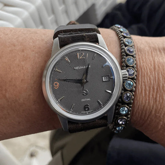 Initial N° 1 | STEEL - GREY | 36 mm Watch