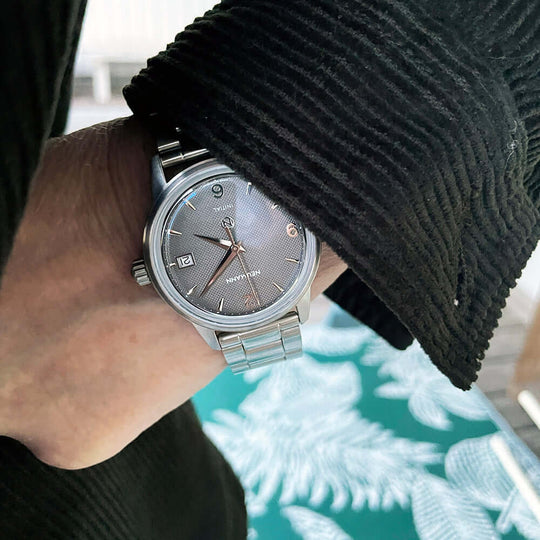 Initial N° 1 | STEEL - GREY | 36 mm Watch
