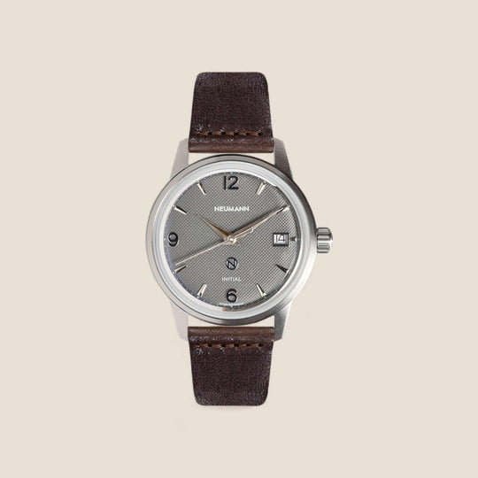 Initial N° 1 | STEEL - GREY | 36 mm Watch