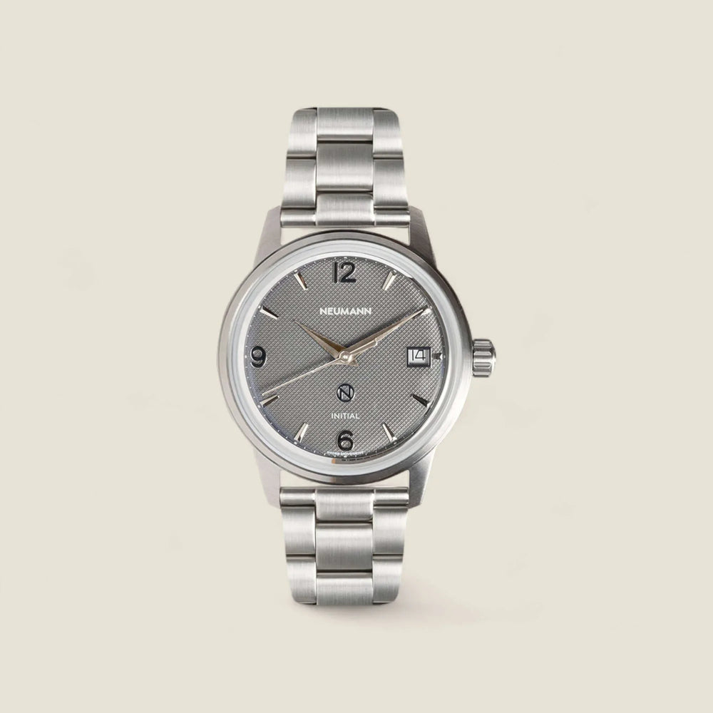 Initial N° 1 | STEEL - GREY | 36 mm Watch