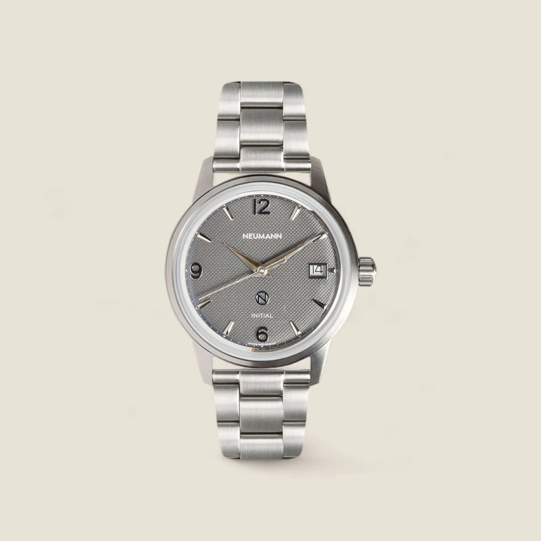 Initial N° 1 | STEEL - GREY | 36 mm Watch
