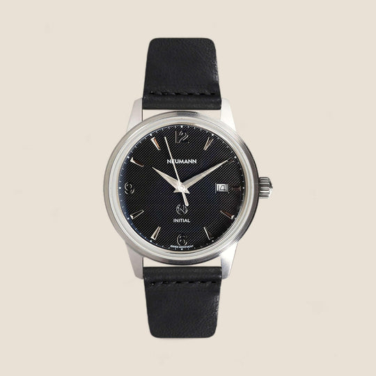 Initial N° 1 | STEEL - BLACK | 40 mm Watch