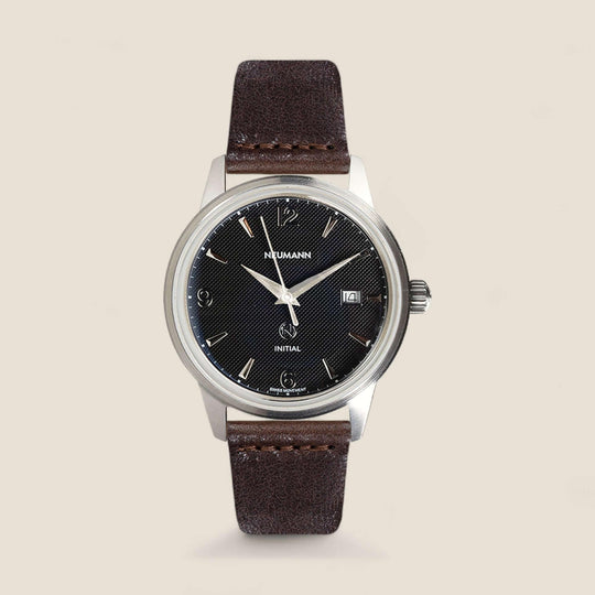 Initial N° 1 | STEEL - BLACK | 40 mm Watch