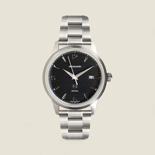 Initial N° 1 | STEEL - BLACK | 40 mm Watch