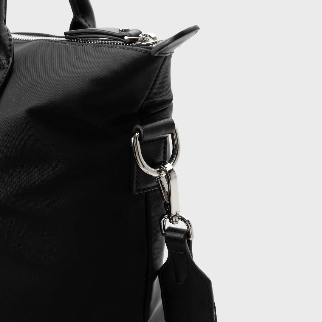 Everyday Tote Bag | Black Recycled Nylon
