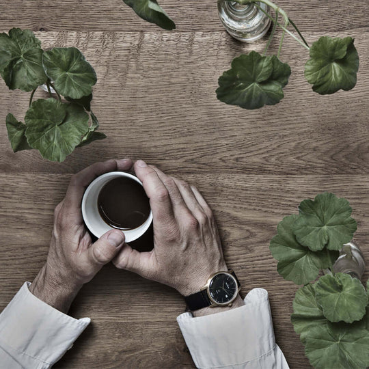 Initial N° 1 | GOLD - BLACK | 40 mm Watch