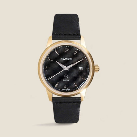 Initial N° 1 | GOLD - BLACK | 40 mm Watch