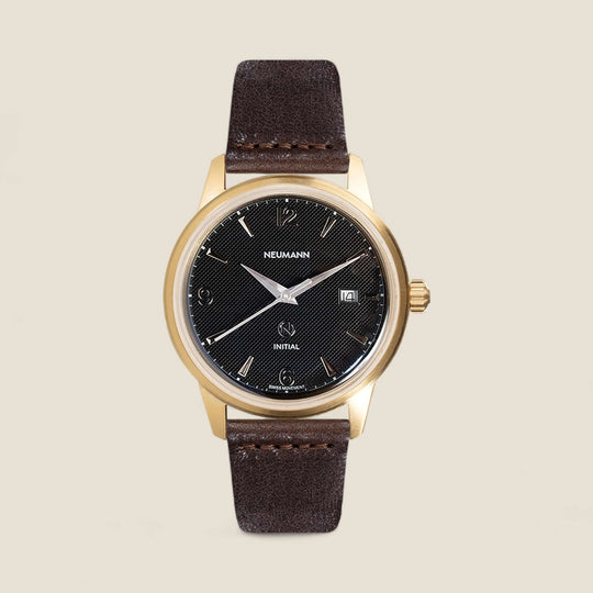 Initial N° 1 | GOLD - BLACK | 40 mm Watch