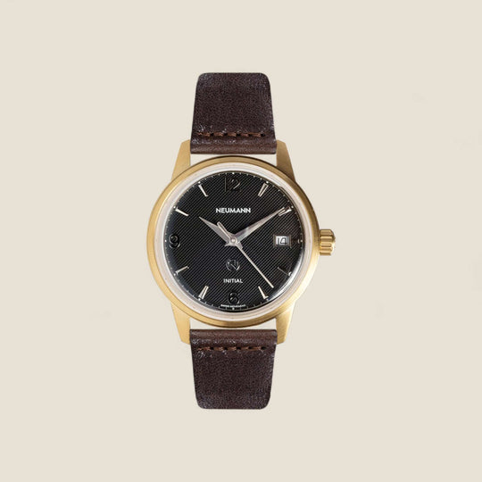 Initial N° 1 | GOLD - BLACK | 36 mm Watch