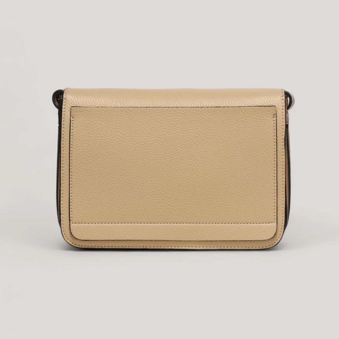 Farah.24 | Flap Crossbody Bag | Camel